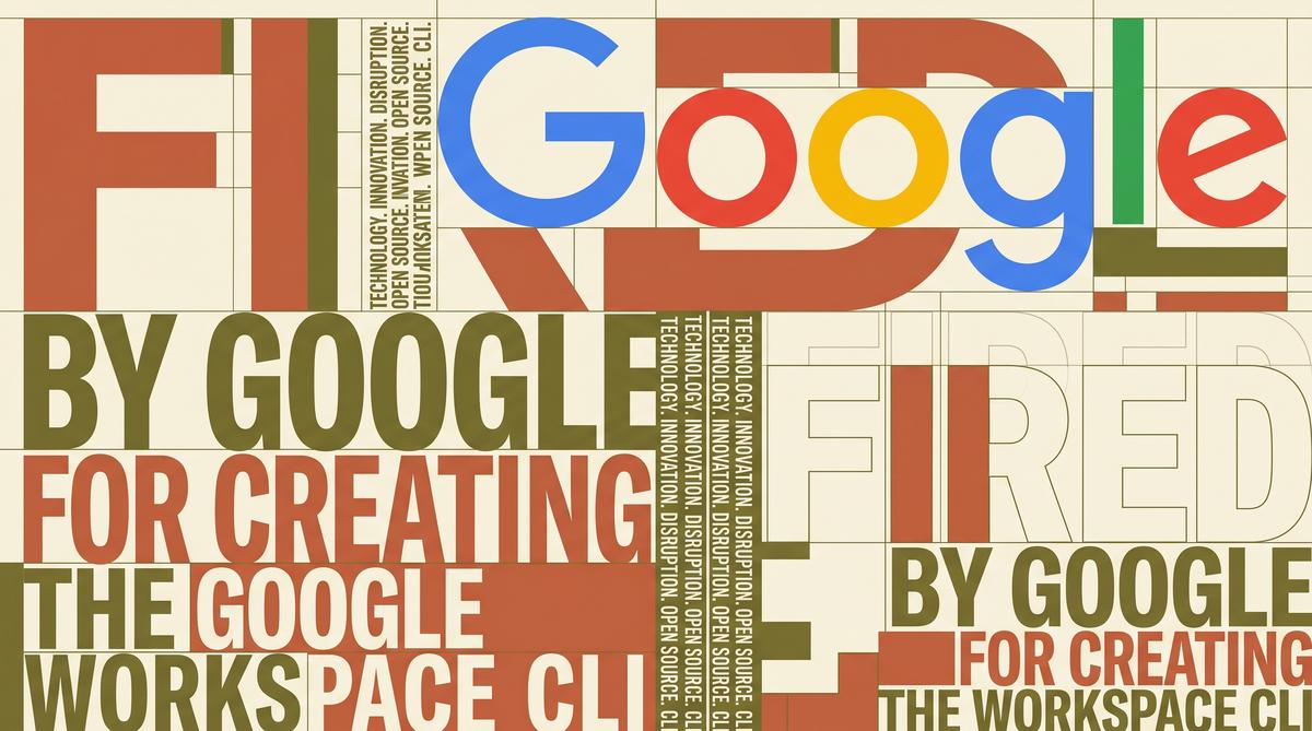 Fired by Google for Building the Google Workspace CLI: What Happened — AI article on gikiewicz.com