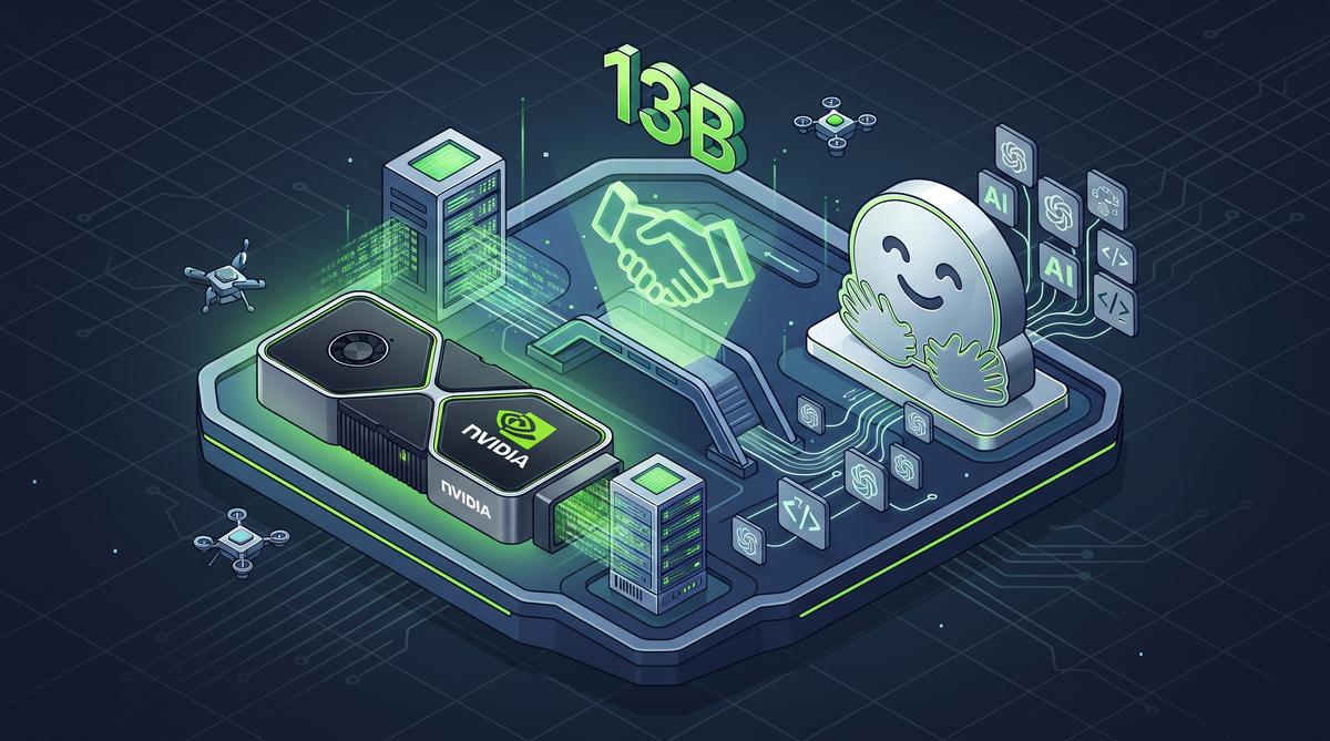 Nvidia Agrees to Buy Hugging Face for $12.9 Billion, Taking Control of Open-Source AI — AI article on gikiewicz.com