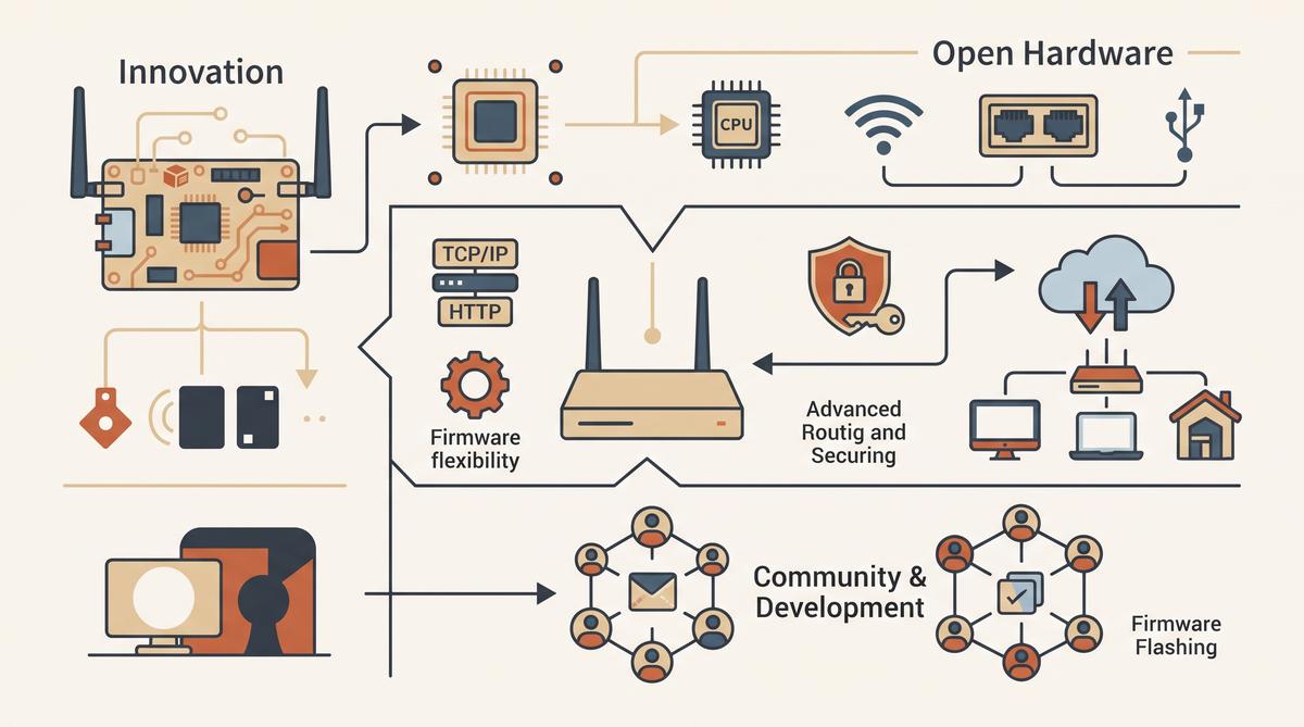 OpenWrt One: The First Open-Hardware Router Built for the OpenWrt Era — Hardware article on gikiewicz.com