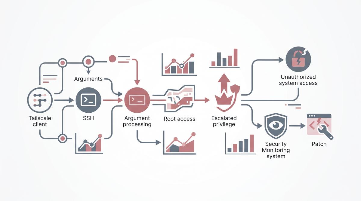 Tailscale SSH Flaw TS-2026-009 Allowed Root Access Through Argument Injection — Security article on gikiewicz.com